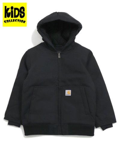 画像1: 【送料無料】【KIDS】CARHARTT KIDS CH YTH CANVAS INS ACTIVE JACKET-CBK