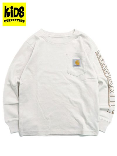 画像1: 【KIDS】CARHARTT KIDS CHILD LS GRAPHIC POCKET TEE-MALT