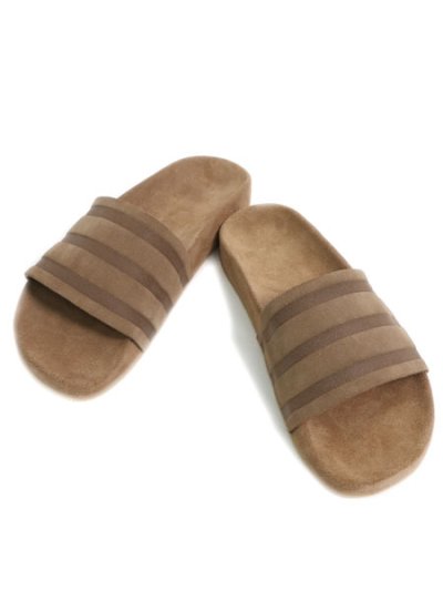 画像4: ADIDAS ADILETTE SUEDE SLIDES BROWN DESERT/GUM