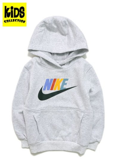 画像1: 【KIDS】NIKE YTH NSW CLUB FLEECE HOODIE-BIRCH HEATHER