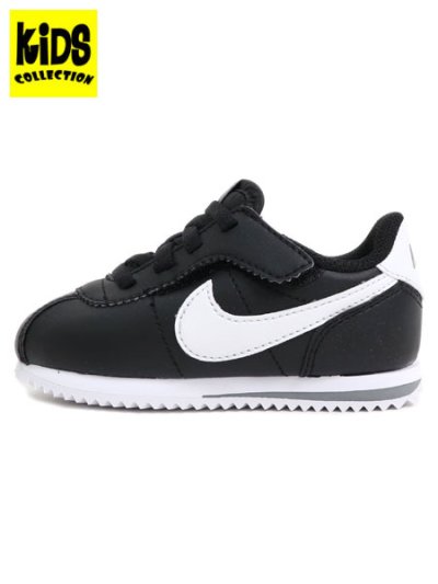 画像1: 【KIDS】NIKE KIDS CORTEZ EASY ON BTV BK/COOL GY/WHT