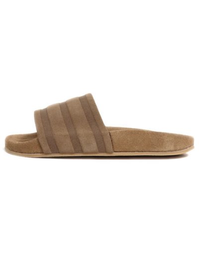 画像2: ADIDAS ADILETTE SUEDE SLIDES BROWN DESERT/GUM