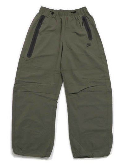 画像1: 【送料無料】NIKE TECH WOVEN OPEN HEM PANT-MEDIUM OLIVE