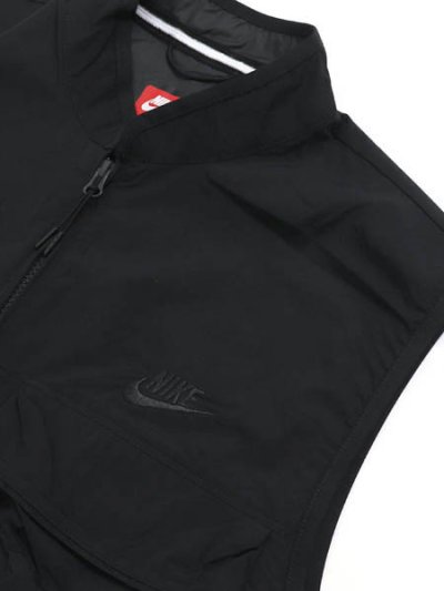 画像3: 【送料無料】NIKE TECH WOVEN VEST-BLACK/BLACK/BLACK