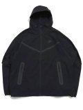 【送料無料】NIKE TECH WINDRUNNER WOVEN FZ JACKET-BLACK