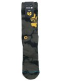 STANCE ICON SHAOLIN SLUMS CREW BLACK