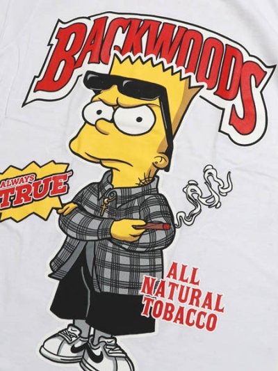 画像3: STREET WEAR BACKWOODS SMPSNS CHICANO BART TEE