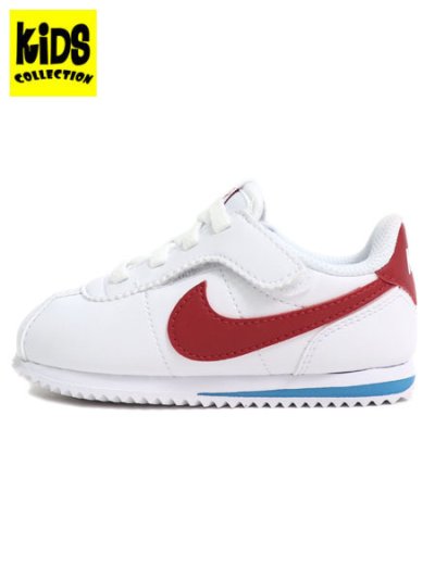 画像1: 【KIDS】NIKE KIDS CORTEZ EASY ON BTV WH/V RED/V BLU