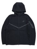 【送料無料】NIKE TECH FLEECE FZ WINDRUNNER HOOD-BLACK