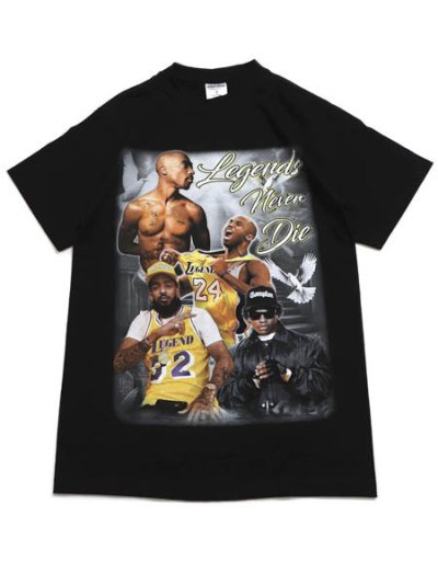 画像1: STREET WEAR LEGENDS NEVER DIE FOREVER TEE