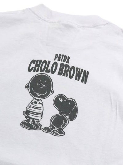 画像4: STREET WEAR PNTS PRIDE CHOLO BROWN TEE