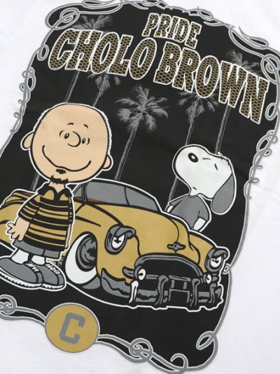 画像3: STREET WEAR PNTS PRIDE CHOLO BROWN TEE