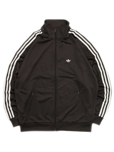 画像1: 【送料無料】ADIDAS BECKENBAUER TRACKTOP-DK BROWN/WONDER WHT