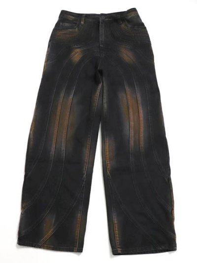 画像1: 【送料無料】GUAPI IRON GREY DIRTY DENIM