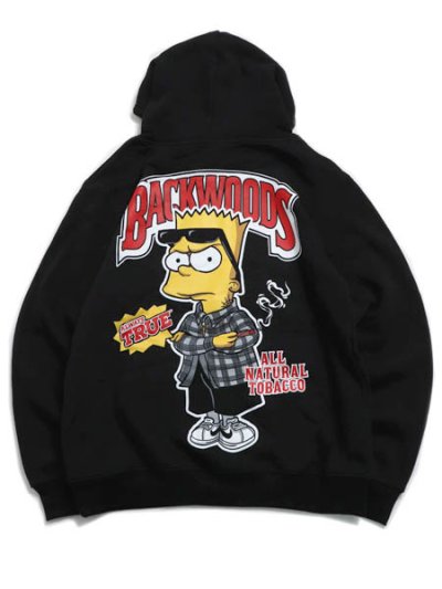 画像1: STREET WEAR SUPPLY BACKWOODS SMPSNS CHICANO BART HOODIE