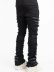 画像9: 【送料無料】GUAPI OBSIDIAN BLACK DISTRESSED DENIM PANT