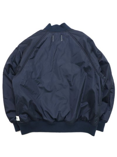 画像2: 【送料無料】REIGNING CHAMP ECONYL SATIN NYLON STADIUM JACKET