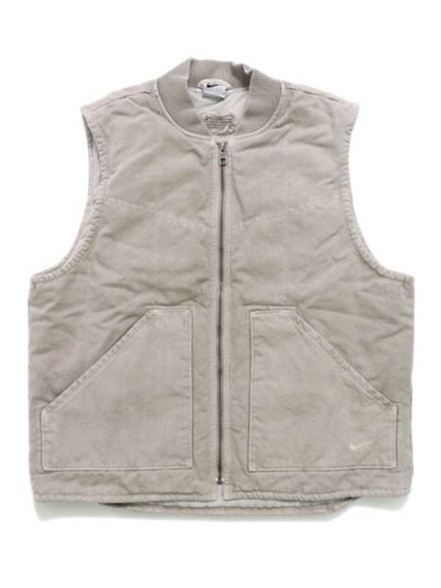 画像1: 【送料無料】NIKE NL DYE PADDED WORK VEST-LIGHT IRON ORE