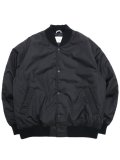 【送料無料】REIGNING CHAMP ECONYL SATIN NYLON STADIUM JACKET