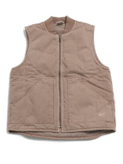 画像1: 【送料無料】NIKE NL DYE PADDED WORK VEST-HEMP/HEMP