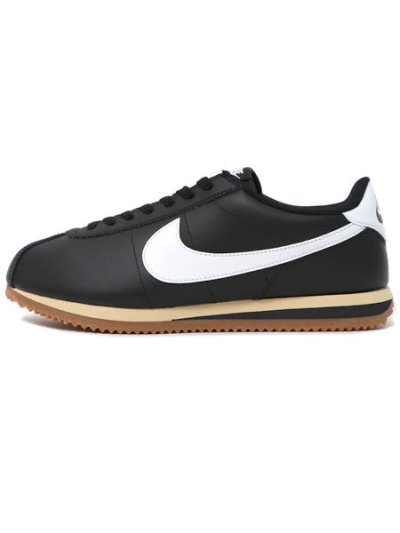 画像1: 【送料無料】NIKE CORTEZ BLACK/WHITE/GUM MEDIUM/SESAME