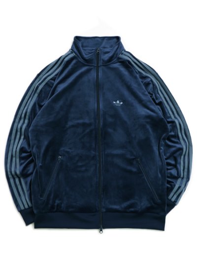 画像1: 【送料無料】ADIDAS BECKENBAUER VELOUR TRACKTOP-NIGHT INDIGO