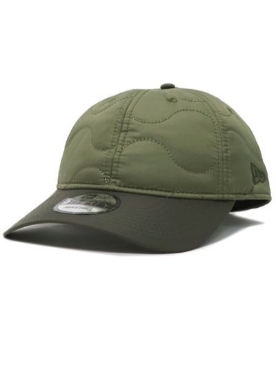 画像1: NEW ERA 9THIRTY GORO QUILTING-EVER GREEN/KHAKI