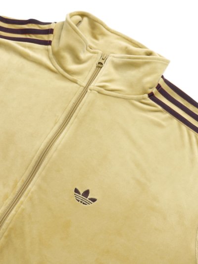 画像3: 【送料無料】ADIDAS BECKENBAUER VELOUR TRACKTOP-GOLDEN BEIGE