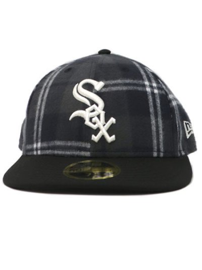 画像2: NEW ERA LP 59FIFTY OMBRE CHECK WHITE SOX BLACK