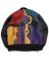 画像2: 【送料無料】PELLE PELLE PICASSO JACKET BLACK TEAL CABERNET (2)