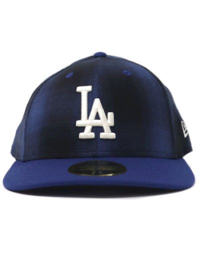 画像2: NEW ERA LP 59FIFTY OMBRE CHECK DODGERS DK ROYAL