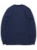 画像2: POLO RALPH LAUREN FOLDED WAFFLE L/S CREW CRUISE NAVY/WHITE (2)