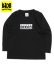 画像1: 【KIDS】FIVE STAR KIDS L/S TEE-BLACK/WHITE (1)