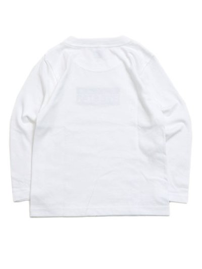 画像2: 【KIDS】FIVE STAR KIDS L/S TEE-WHITE/BLACK