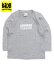 画像1: 【KIDS】FIVE STAR KIDS L/S TEE-HEATHER GREY/WHT (1)