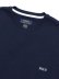 画像3: POLO RALPH LAUREN FOLDED WAFFLE L/S CREW CRUISE NAVY/WHITE (3)