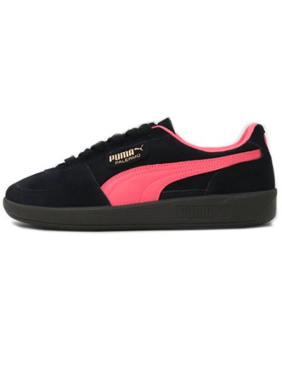 画像1: 【送料無料】PUMA PALERMO PUMA BLACK/SUNSET GLOW/GUM