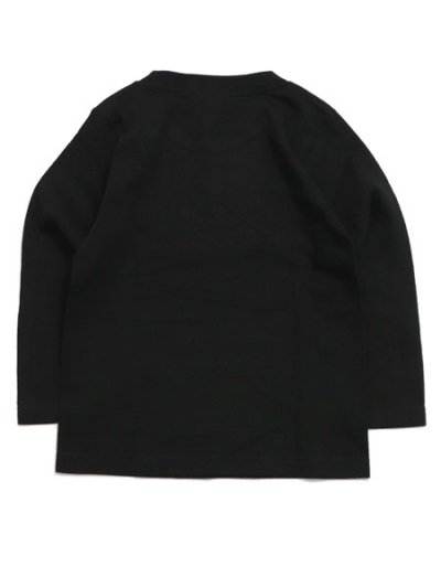 画像2: 【KIDS】FIVE STAR KIDS L/S TEE-BLACK/WHITE