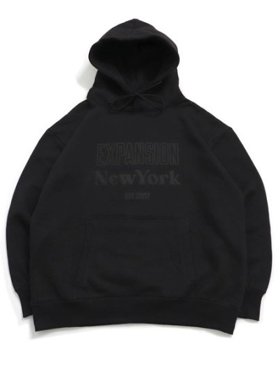 画像1: 【送料無料】EXPANSION EXP MK LOGO HOODIE BLACK