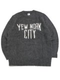 【送料無料】EXPANSION YEW NORK MOHAIR SWEATER GRAY