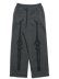 画像2: 【送料無料】VANSON PIGMENT DYED BONE SWEAT PANTS BLK/BLK (2)