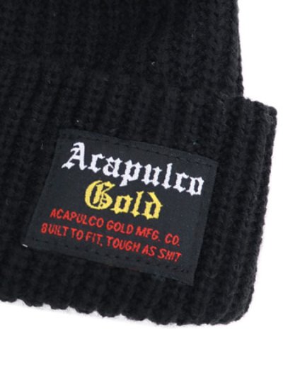 画像3: ACAPULCO GOLD FISHERMAN BEANIE BLACK