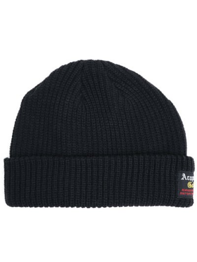 画像1: ACAPULCO GOLD FISHERMAN BEANIE BLACK