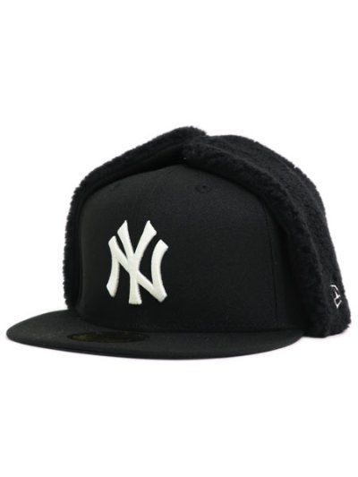 画像1: NEW ERA 59FIFTY DOG EAR YANKEES BLACK