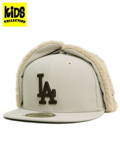 画像1: 【KIDS】NEW ERA YOUTH 59FIFTY DOGEAR DODGERS STONE