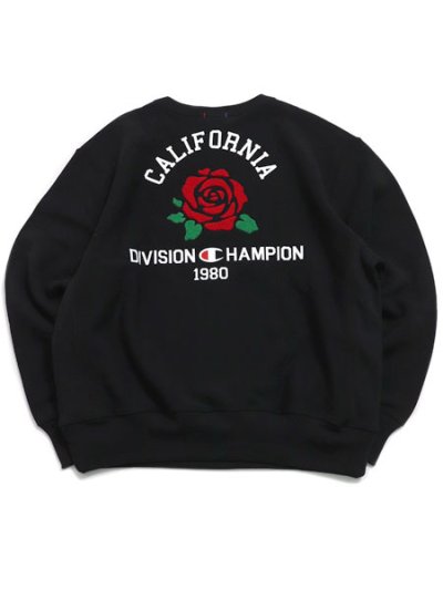 画像1: 【送料無料】CHAMPION RW CALIFORNIA ROSE CREW