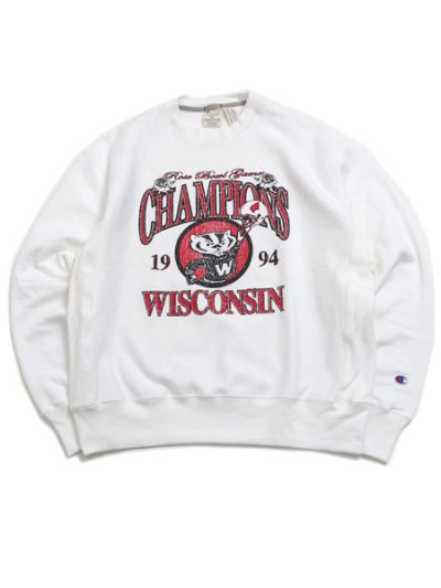 画像1: 【送料無料】CHAMPION RW ROSE BOWL GAME 94 WISCONSIN CREW