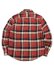 画像2: AVIREX DAILY FLANNEL CHECK SHIRT ORANGE (2)