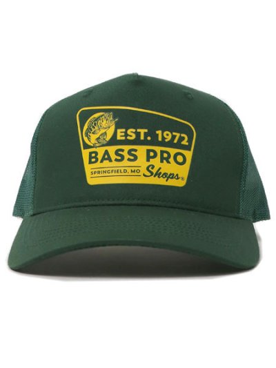 画像2: BASS PRO SHOPS VINTAGE SIGN TRUCKER CAP-GREEN