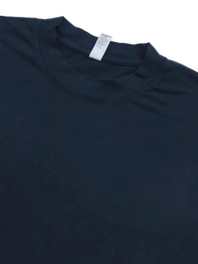 画像3: LOS ANGELES APPAREL 6.5oz GARMENT DYED CREW L/S TEE-NAVY